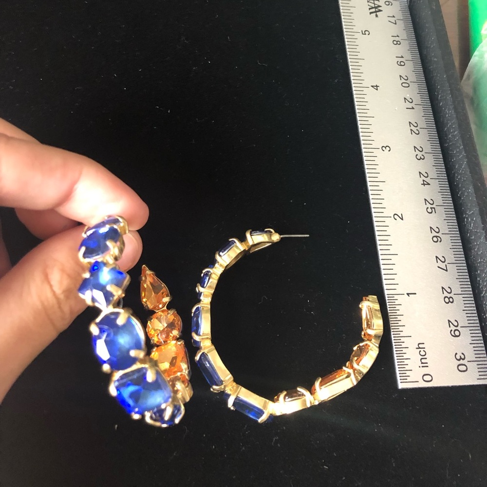 BaubleBar gem hoops - Picture 4 of 4